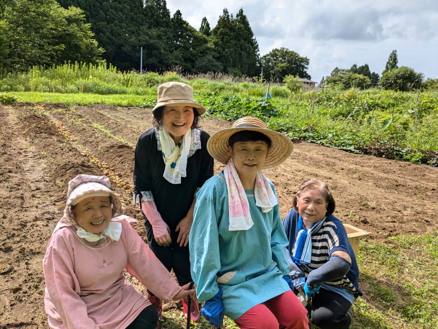 中村参務さんとおがでつながるファーム♪